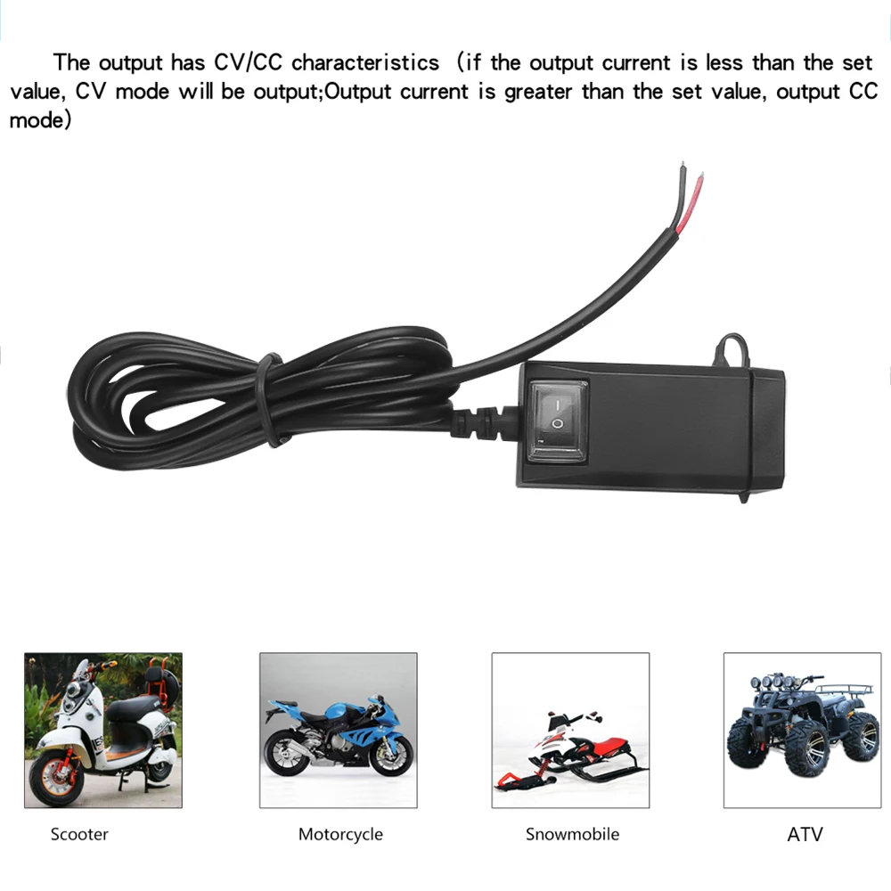 QC3.0 USB Motorcycle Socket Waterproof Dual USB Quick Change 3.0 5V Waterproof Power Supply Adapter For Phone Navigation