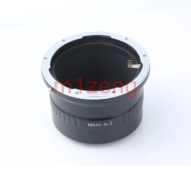 M645-N/Z Mount Lens Adapter ring for Mamiya 645 M645 lens to nikon Z z5 Z6 Z7 Z9 Z50 z6II z7II Z50II Z fc mirrorless Camera  