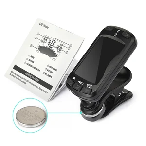 Lekato clip on tuner guitar tuner Metronomer 3 in 1 1 Metronomist Ukulele Electric Tuner for Musical Instrument 8 Main Metronomous Sales - №2