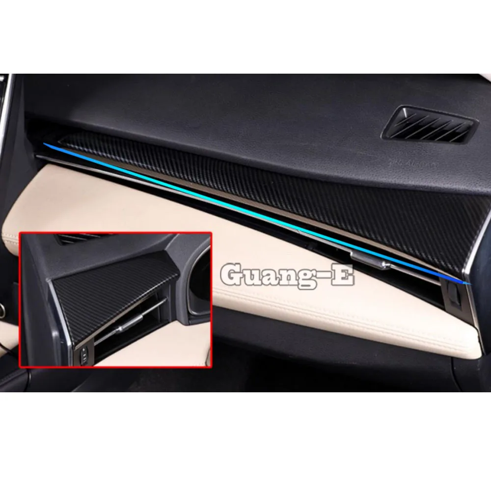 For Toyota Avalon XX50 2018 2019 2020 2021 Car Styling Inner Cover Trim Middle Glove Console Control Dashboard Panel 3pcs