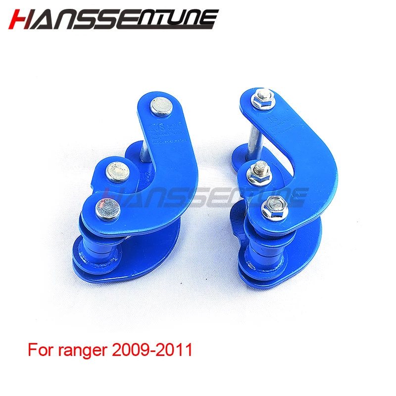 HANSSENTUNE  4x4 Pickup Car Modified  Suspension Rear Leaf Spring Comfort  Double G Shackle for Ranger 2009-2011