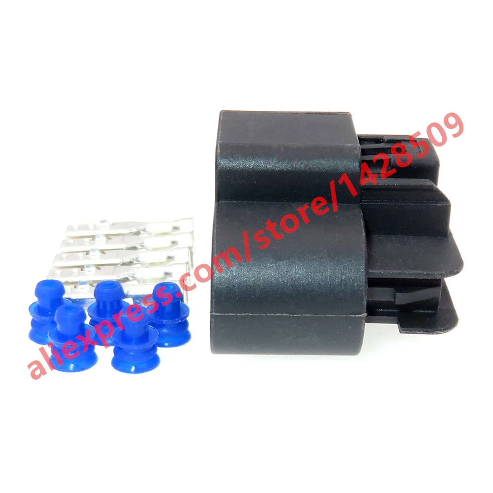 1 Set 5 Pin Car Plastic Housing Wiring Terminal Socket 13521463 Auto Waterproof Electrical Connector