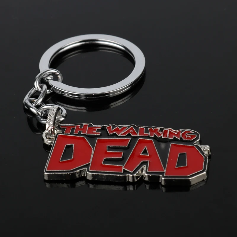 dongsheng Movie Game Gifts The Walking Dead Keychain Key Rings Holder For Gift Chaveiro Car Key Chain Jewelry Men Souvenir 1pcs