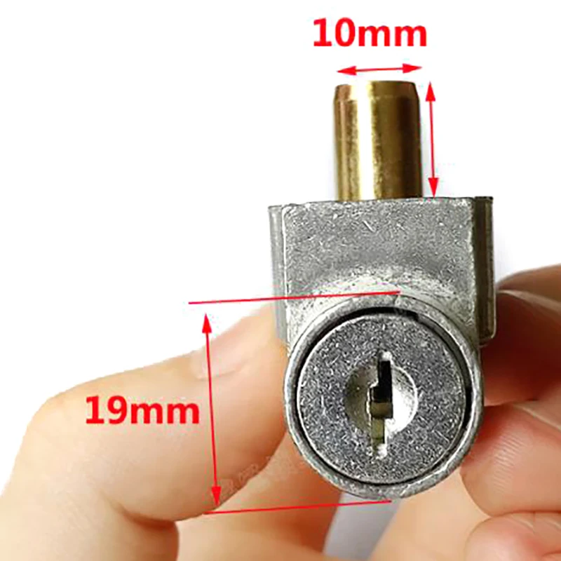 Candado de encendido con batería, caja de seguridad con 2 llaves para motocicleta, bicicleta eléctrica, Scooter, bicicleta eléctrica, candado