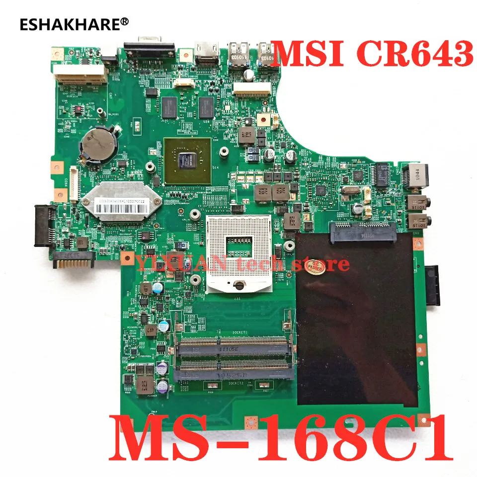 

Материнская плата для ноутбука MSI CR643 A6200 A6300 A6500