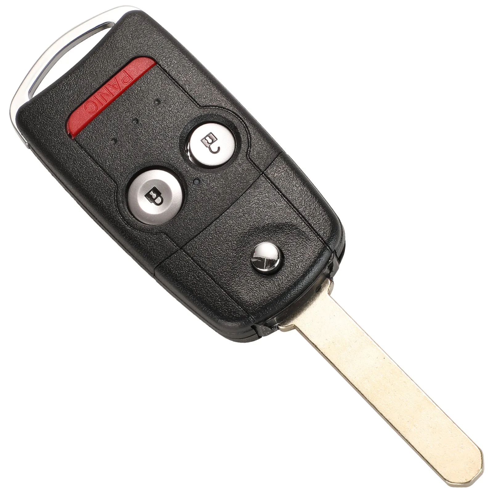 Jingyuqin 2/3/4 Taste Ersatz Flip Folding Car Key Shell Modifiziert für Honda Civic Dio Fit Crv Hrv Accord Odyssey Jazz