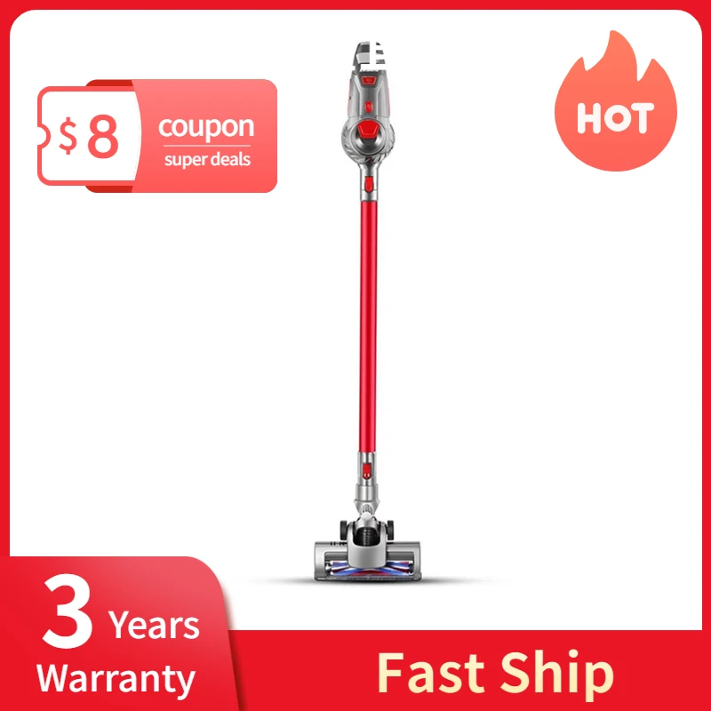 Handheld Wireless Vacuum Cleaners 15kpa Cyclone Separator Battery Washing 45 Min Runtimes Floor Mop Wet And Dry Vacuum Cleaner