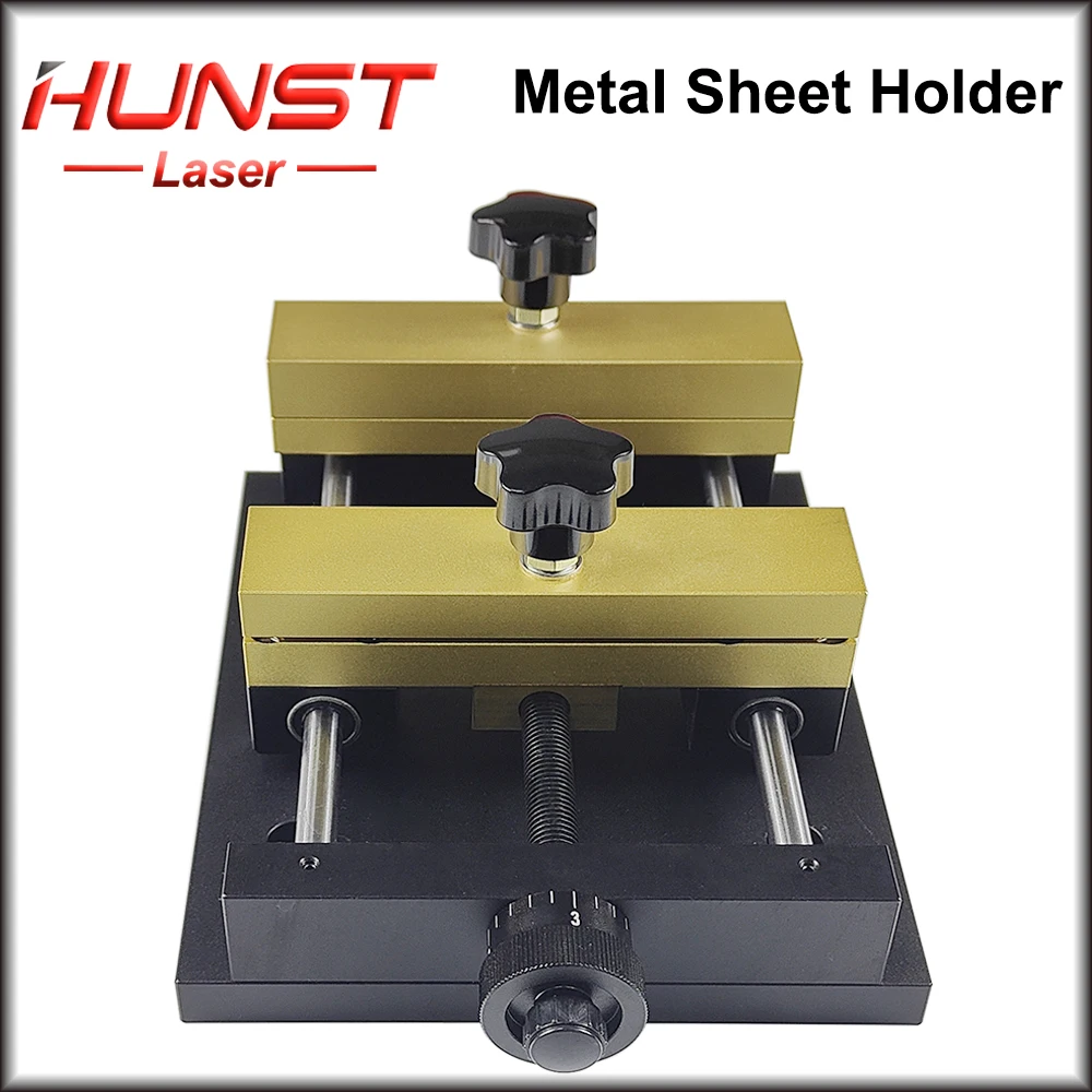 Imagem -02 - Hunst Máquina de Marcação a Laser Metal Sheet Holder Anexo Suporte Fixo Fixação Metálica para Máquina a Laser de Fibra Ferramentas de Corte