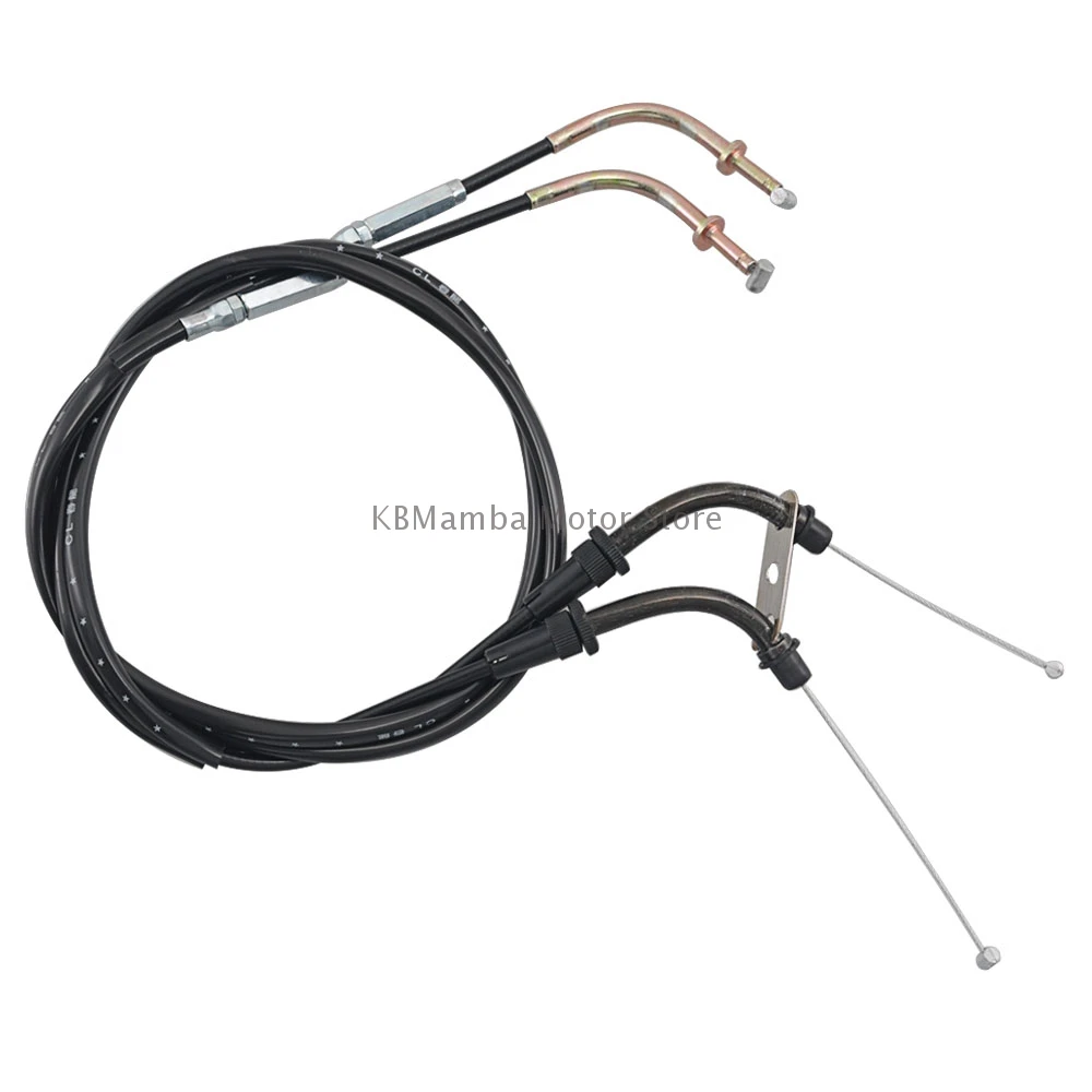 Motorcycle Steel Throttle Cables Wires For Kawasaki VULCAN 900 VN900 CLASSIC/LT 2006-2018 Models.