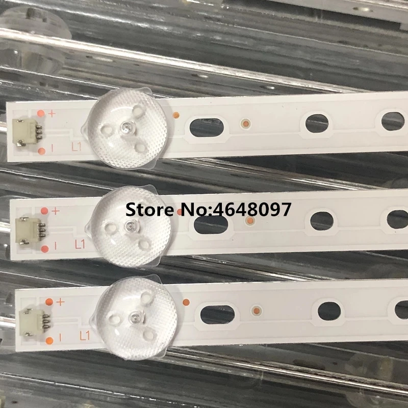 3pcs led backlight for 32 philco ph32u20 PH32U20DSGW PH32U20DSG 6leds