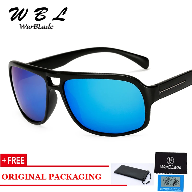 WarBLade 2024 Classic Men\'s Square Polarized Sunglasses Men Vintage Driving Mirror Sun Glasses UV400 Polarized Glasses Women