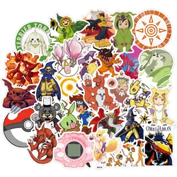 10/30/50PCS Digimon Anime Waterproof Graffiti Stickers Motorcycle Travel Luggage Guitar Skateboard Classic Toy Sticker for Kid