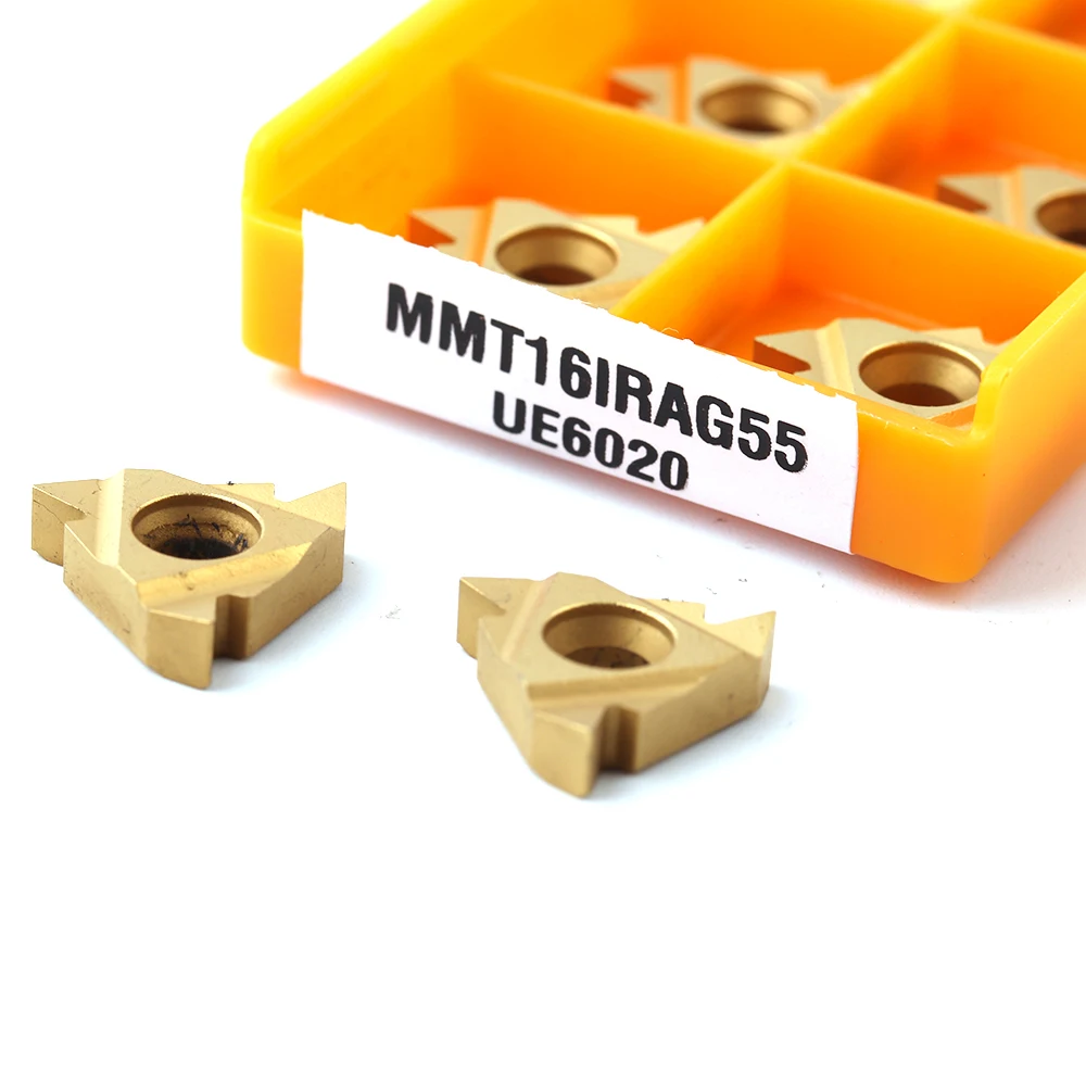 10 قطعة 16IR AG55 VP15TF UE6020 US735carbide إدراج موضوع تحول أداة قطع أداة عدة المخرطة قاطعة المطحنة أداة