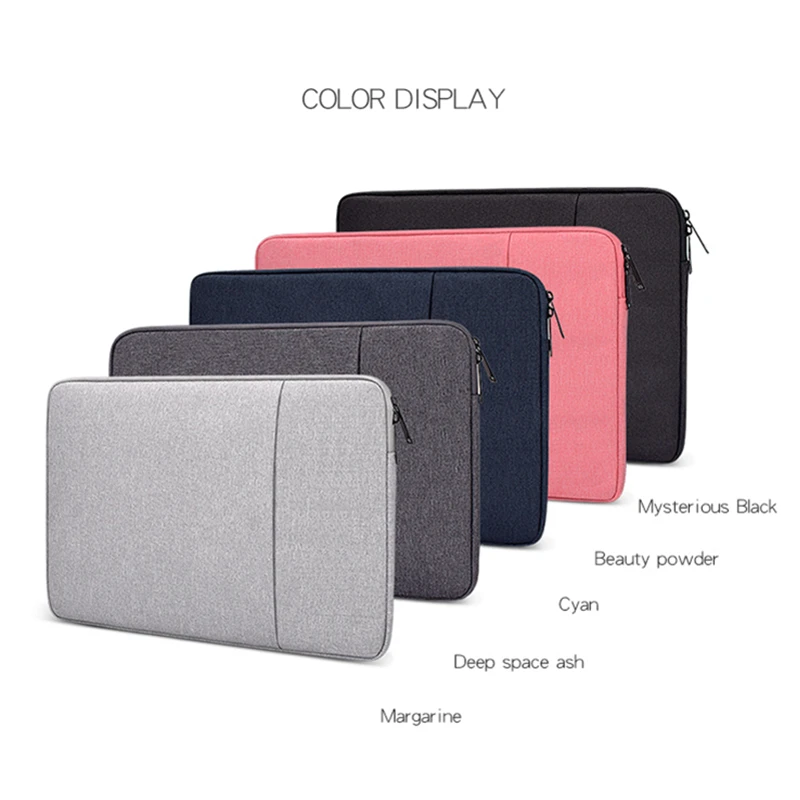 Universal Laptop Bag with Front Pocket for iPad 13/14/15 inch Notebook Case for Macbook Computer Handbag Carrying Bag Briefcase