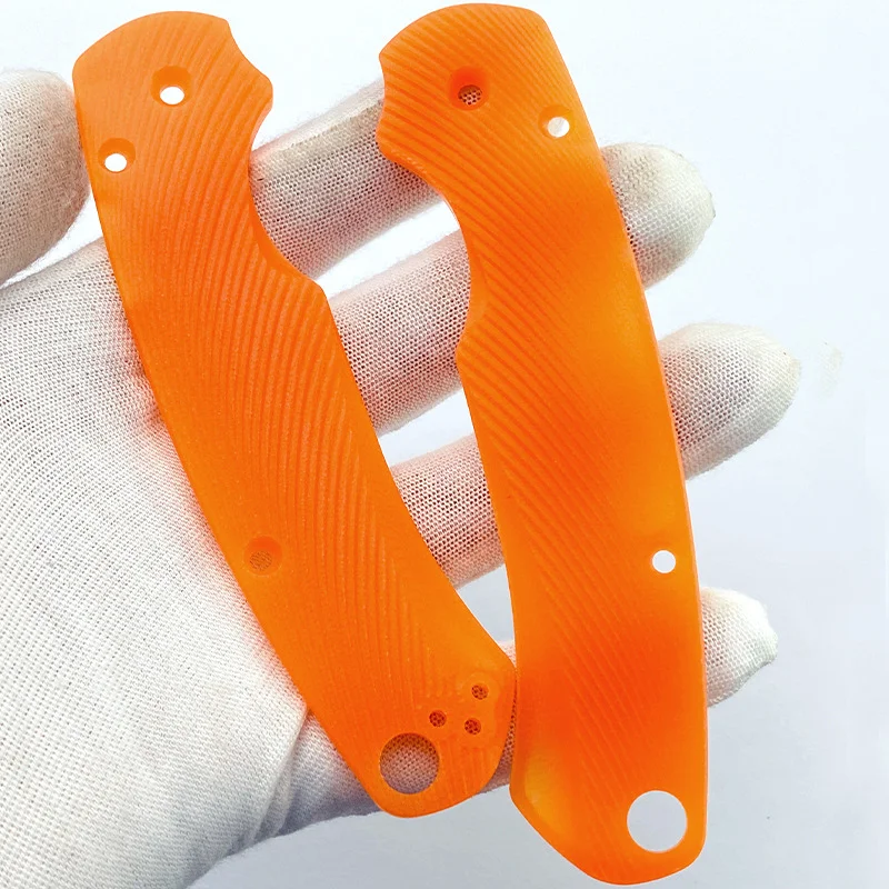 

1pair G10 Material Folding Knife Grips Handle Patch Scales for Spyderco C81 Para2 Paramilitary 2 DIY Making Accessories Parts