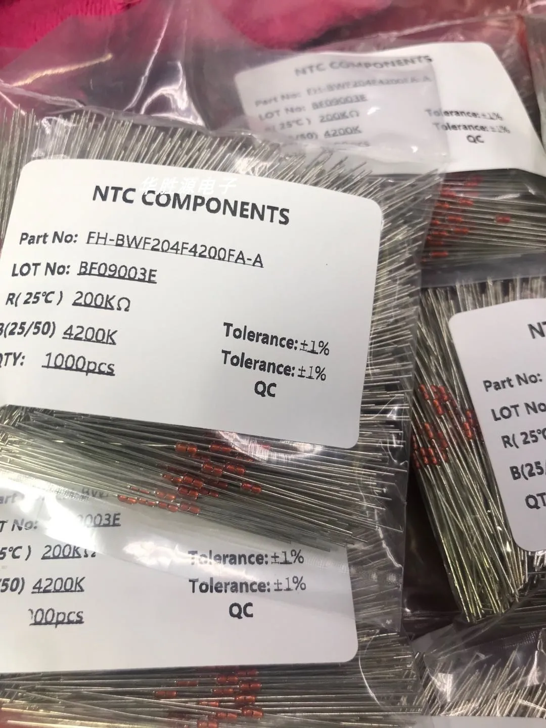 20pcs Thermistor Tempe NTC MF58 B value 3950 5% 5K 10K 15K 20K 40K 50K 100K 200K 500K 504 204 104 503 403 203 153 103 502