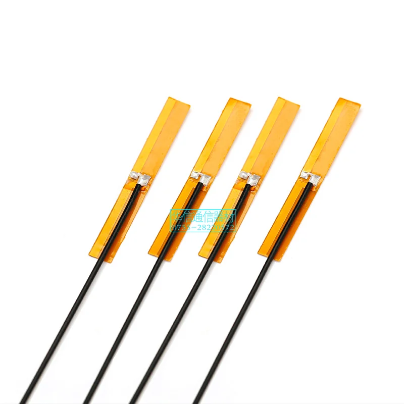 2.4G bluetooth WiFi internal omnidirecational antenna FPC soft film antenna IPEX interface 15cm total length