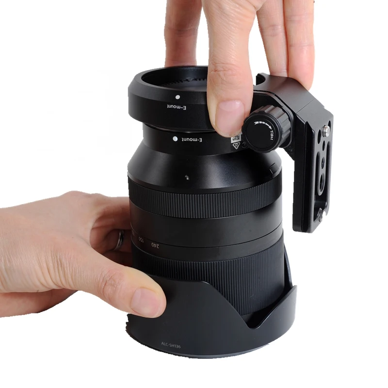 Imagem -04 - Ishoot-lens Collar Tripod Mount Ring For Sigma 2470 mm F2.8 1424 mm F2.8 dg dn Art E-mount Sigma 85 mm 105 mm dg F2.8