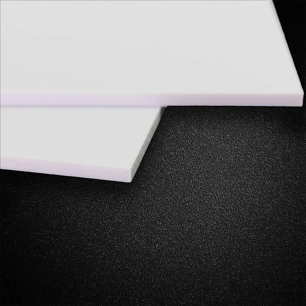 

2pcs 3mm Thickness 200mm x 250mm ABS Styrene Sheets White Architectural ABS0930