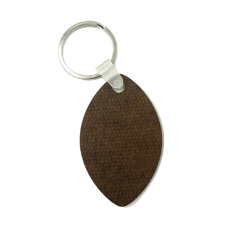 

100Pcs/Lot Wholesale Diy Fashion Sublimation Key Chain Wooden Key Rings White Blank MDF For Heat Press