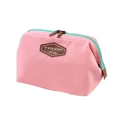 Bolsa de maquillaje de viaje para mujer, bolso de mano informal, organizador de viaje, Kits de aseo, esteticista