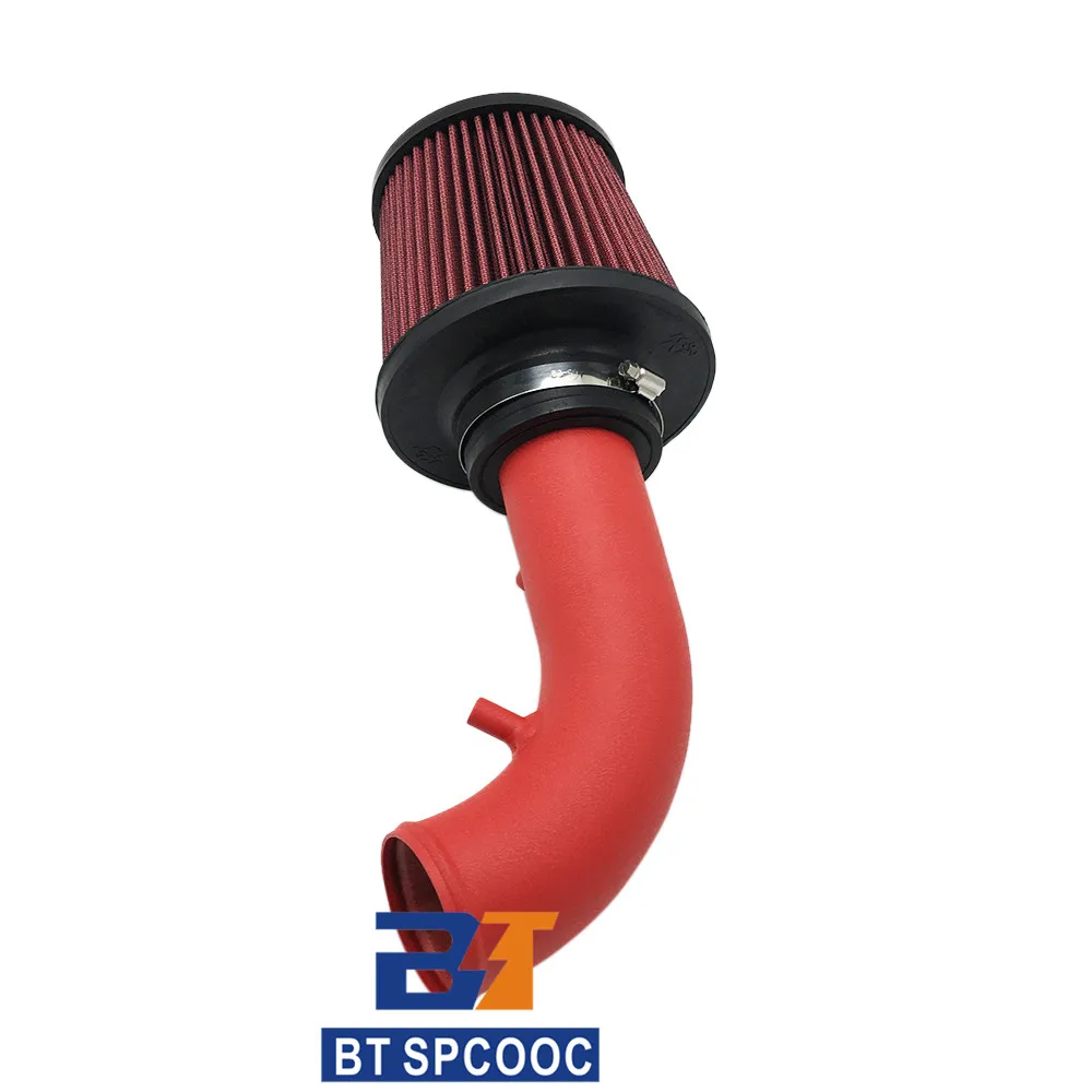 SPCOOC Car Modified Sport High Flow Cold Air Intake Filter Kit Fit For Honda Jade Vezel And Honda Civic 8th Red