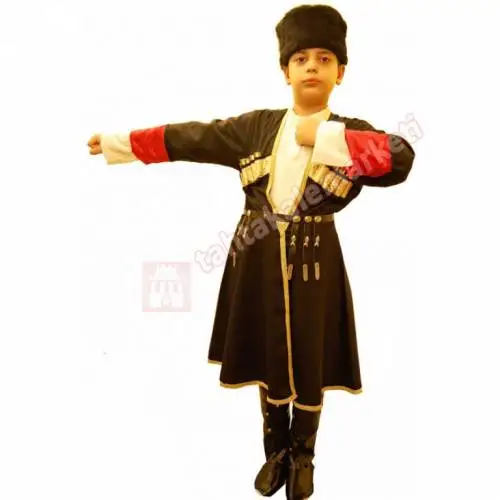 Caucasian Popular Male Child Gown Full Suit Costume