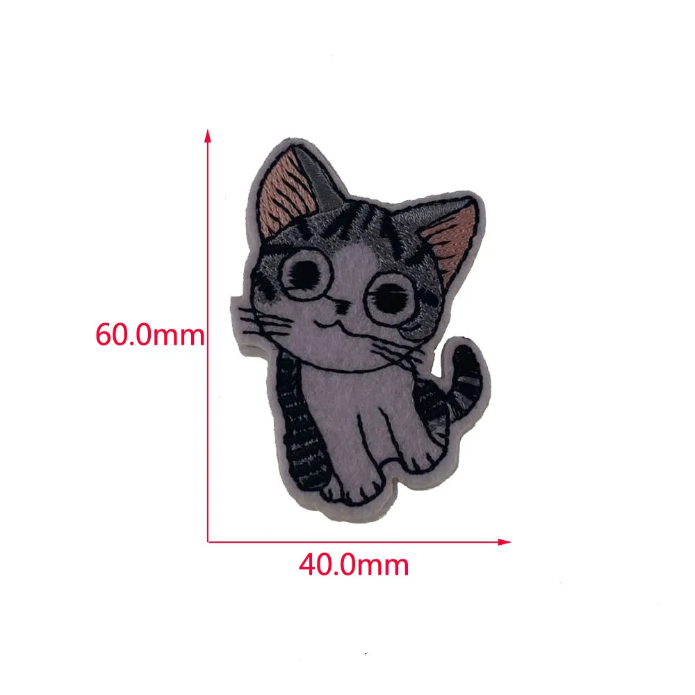 5Pcs Animal Cute Rabbit Embroidered Patches For Clothing DIY Iron On Patch On Kid Clothes Sewing Stickers Craft Accessories