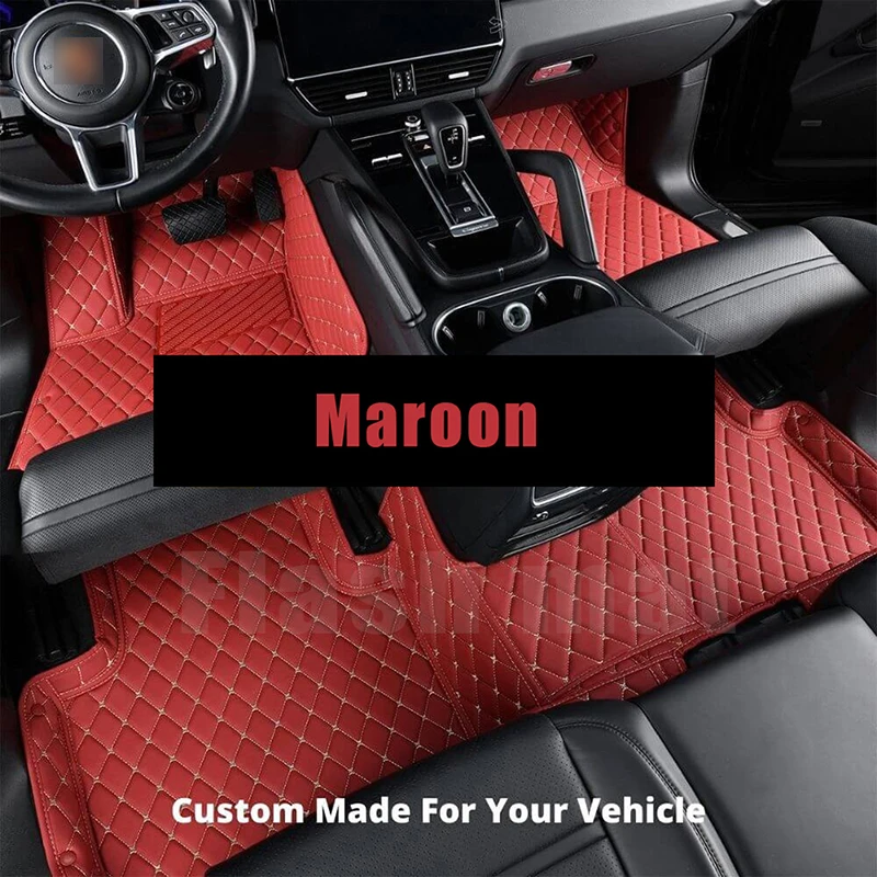 

Custom Leather Car Floor Mats For Volvo XC90 XC60 S80 S40 S90 S60 242 V70 850 C30 CC V40 V90 XC40 Car Foot Mats Styling Carpets