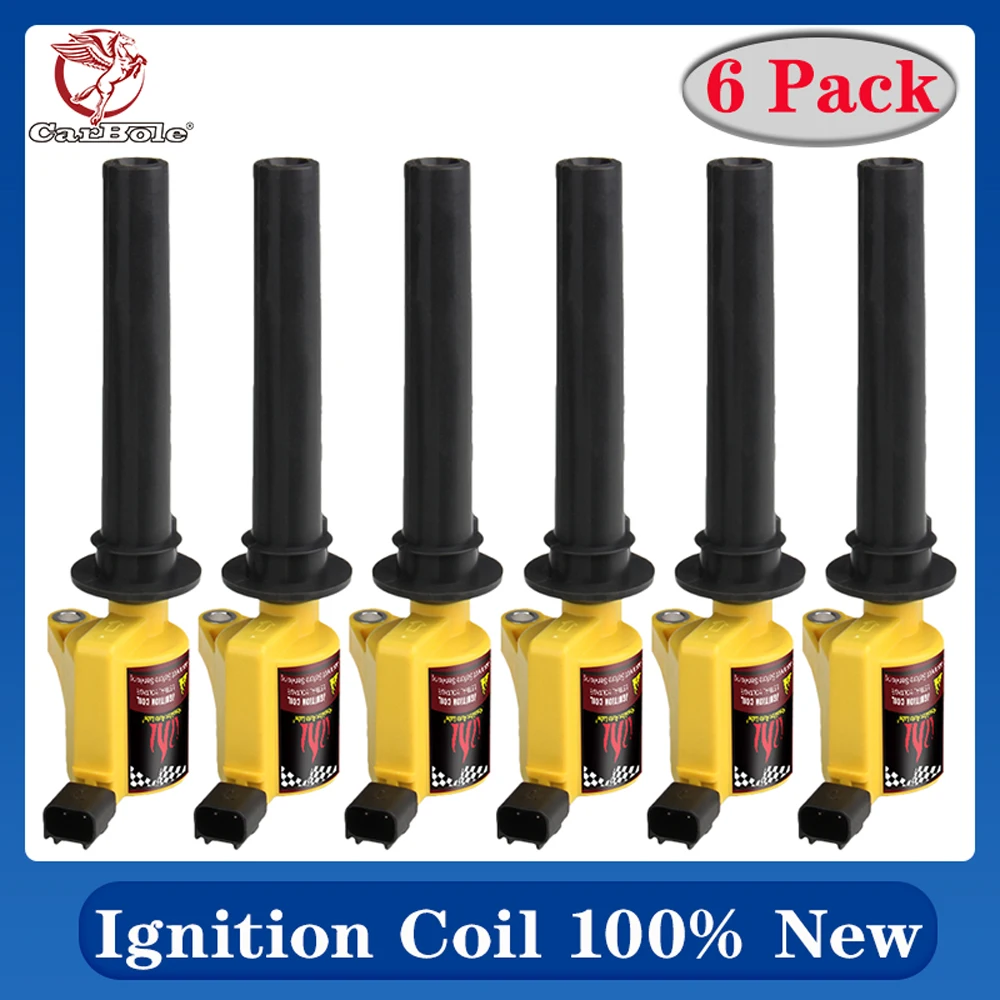 

6 Pack Ignition Coils For Ford Mazda Tribute Escape Mercury 2001 2002 2003 2004 2005 2006 2007 2008 2009 V6 3.0L Ignition Coil