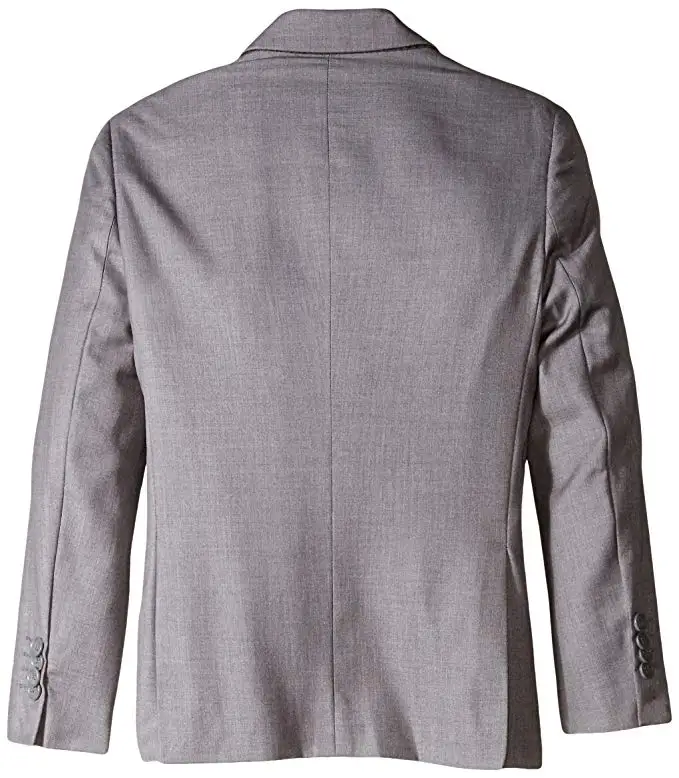 Costume deux pièces gris clair pour homme (veste + pantalon), Tuxedos de mariage, coupe cintrée, costume de soirée