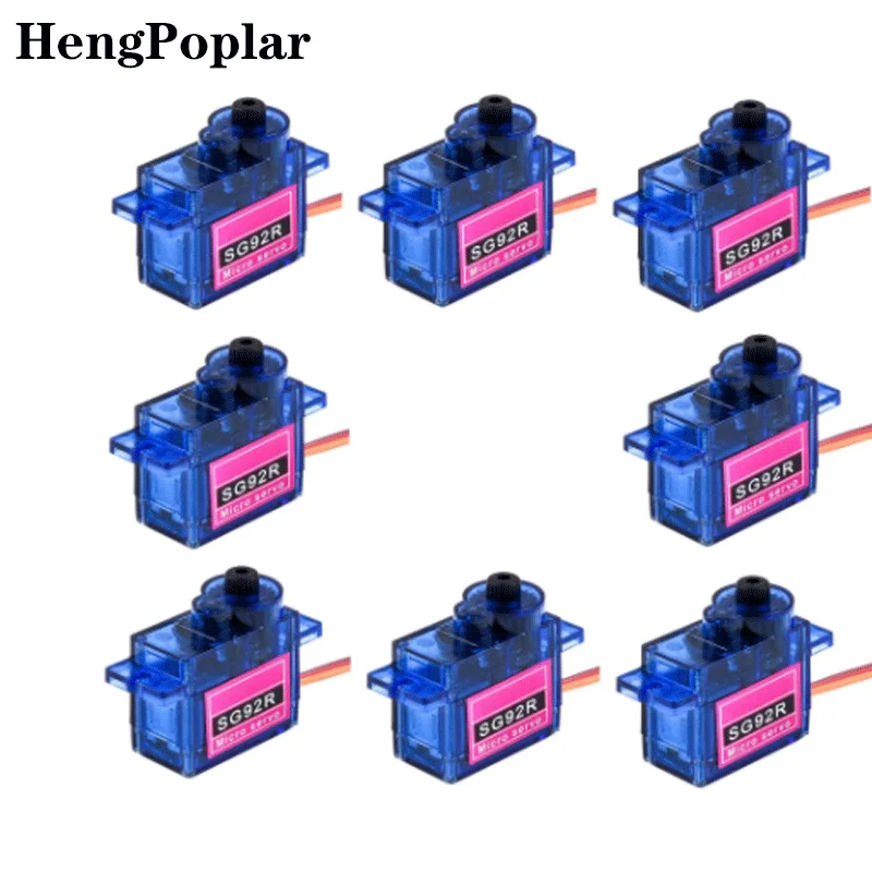 10pcs Micro Servo SG92R 9G Servo for RC Toy Robots Airplane Model Racing Model Car RC Helicopter Accessory