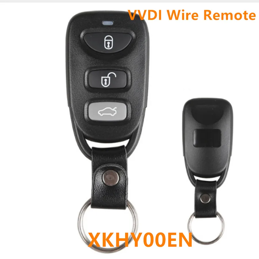 10pcs/lot Xhorse universal VVDI wire remote control XKHY00EN XKHY01EN Car Key no transpponder chip for VVDI Mini Key Tool VVDI2