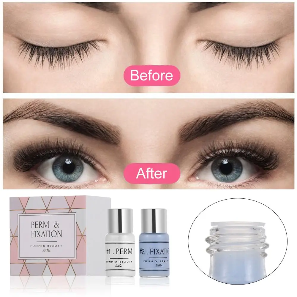 1/2 Pcs Woman's Fashion Long-lasting Non-stimulating Cilia Extension Eyelash Lift Eyelash Perm Eyelashes Curling Fiaxtion