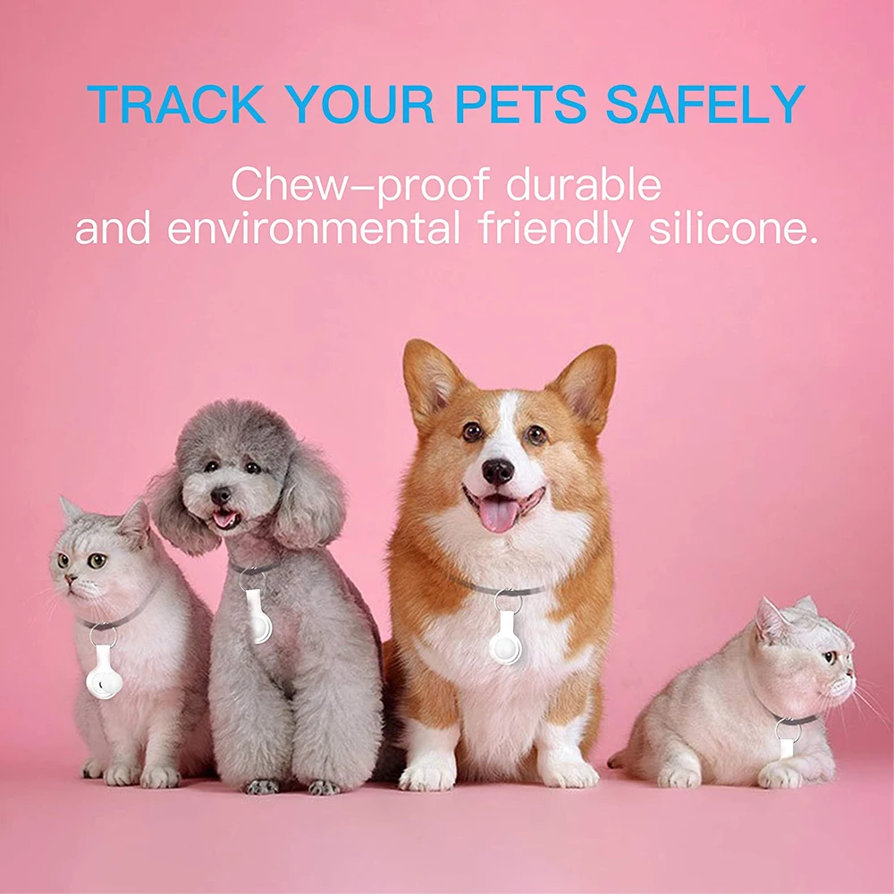 protector case for apple AirTag Mini Waterproof silicone Tracking Locator Device cover Anti-lost Device Keychain Protective fram