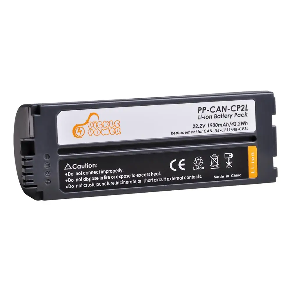 NB-CP2L Battery for Canon NB-CP1L CP2LH Photo Printers SELPHY CP1300 CP800 CP900 CP910 CP1200 CP100