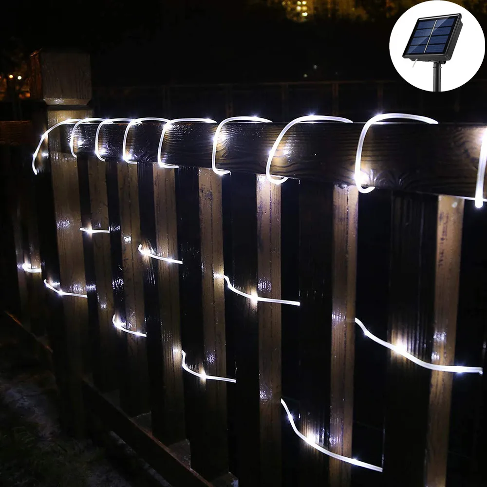 

Festoon Led Light Christmas Decorations For Home Deals Solar Fairy Rope String Lights 12/22M For New Year Wedding Party Decor