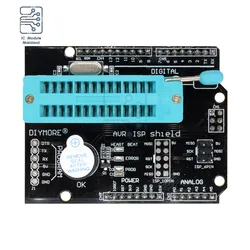 AVR ISPUniversal Programmer Expansion Board Shield Burning Bootloader Atmega328p Module Atmega With LED Indicator for Arduino R3