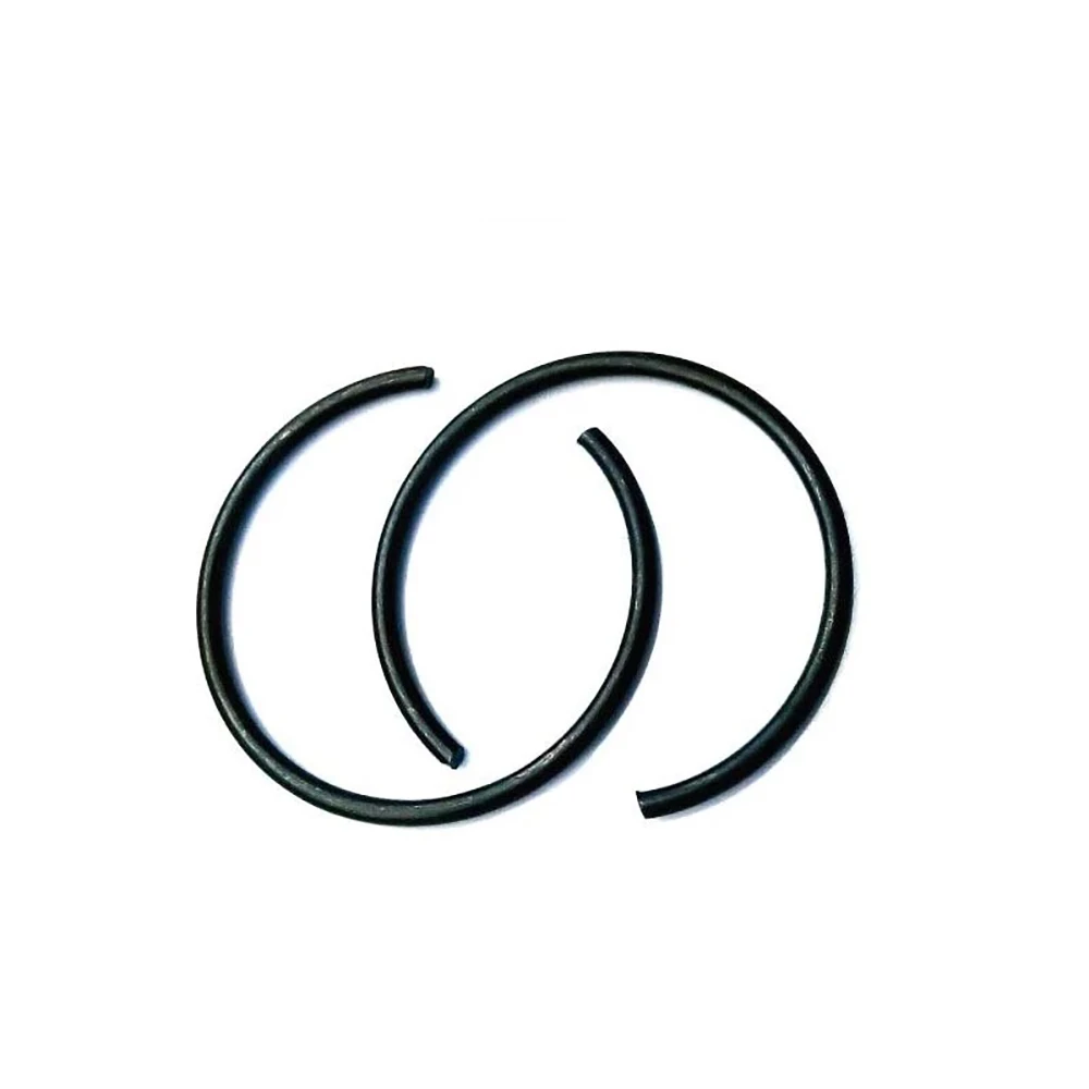 Yiqianyuan 10Pcs Wire Diameter φ2.5mm Spring Steel Round Wire Snap Rings for Hole Retainer Circlips for Shaft OD=35mm~165mm