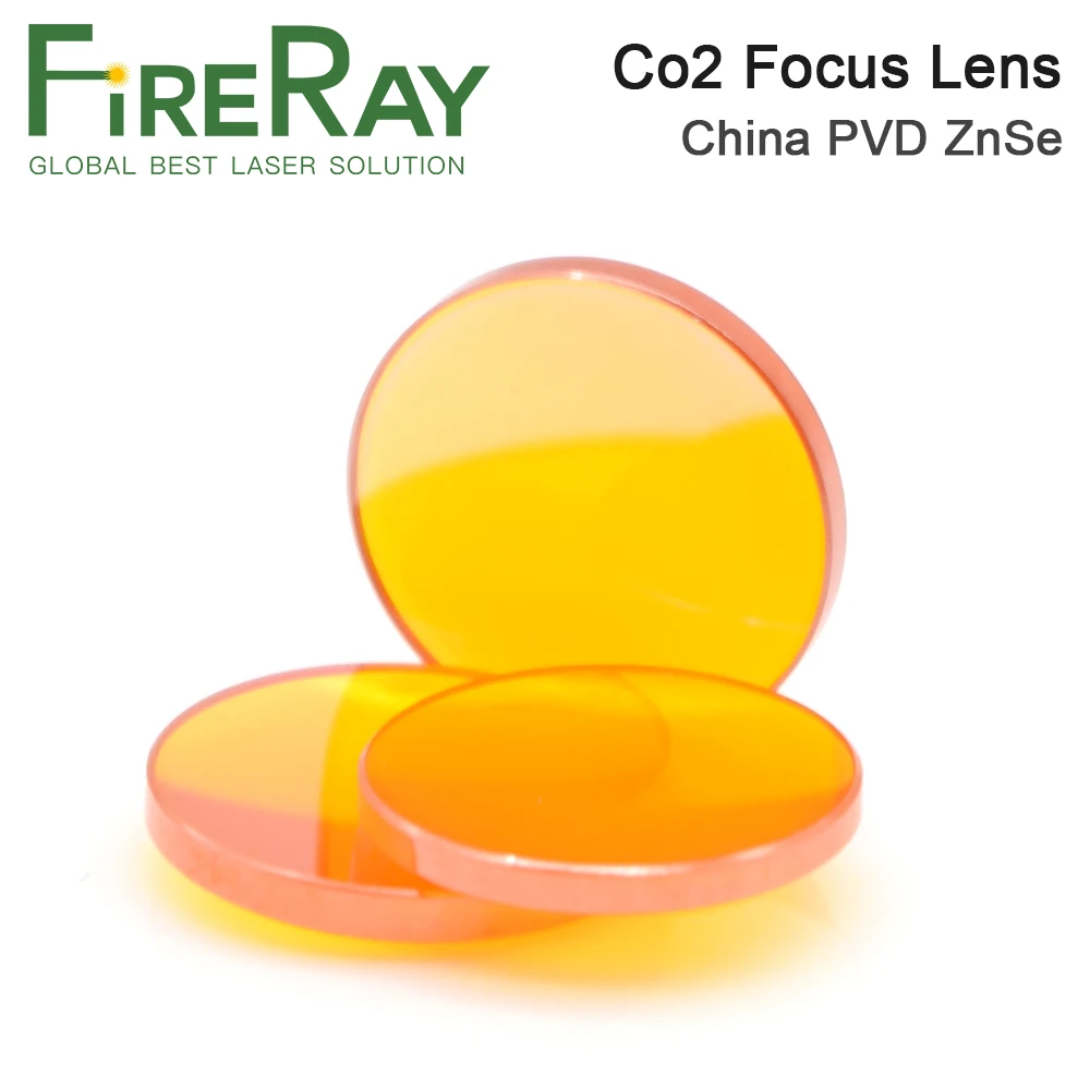 FireRay China Co2 Laser ZnSe Focus Lens Dia.12 18 19.05 20mm FL38.1-127mm 1.5 - 4