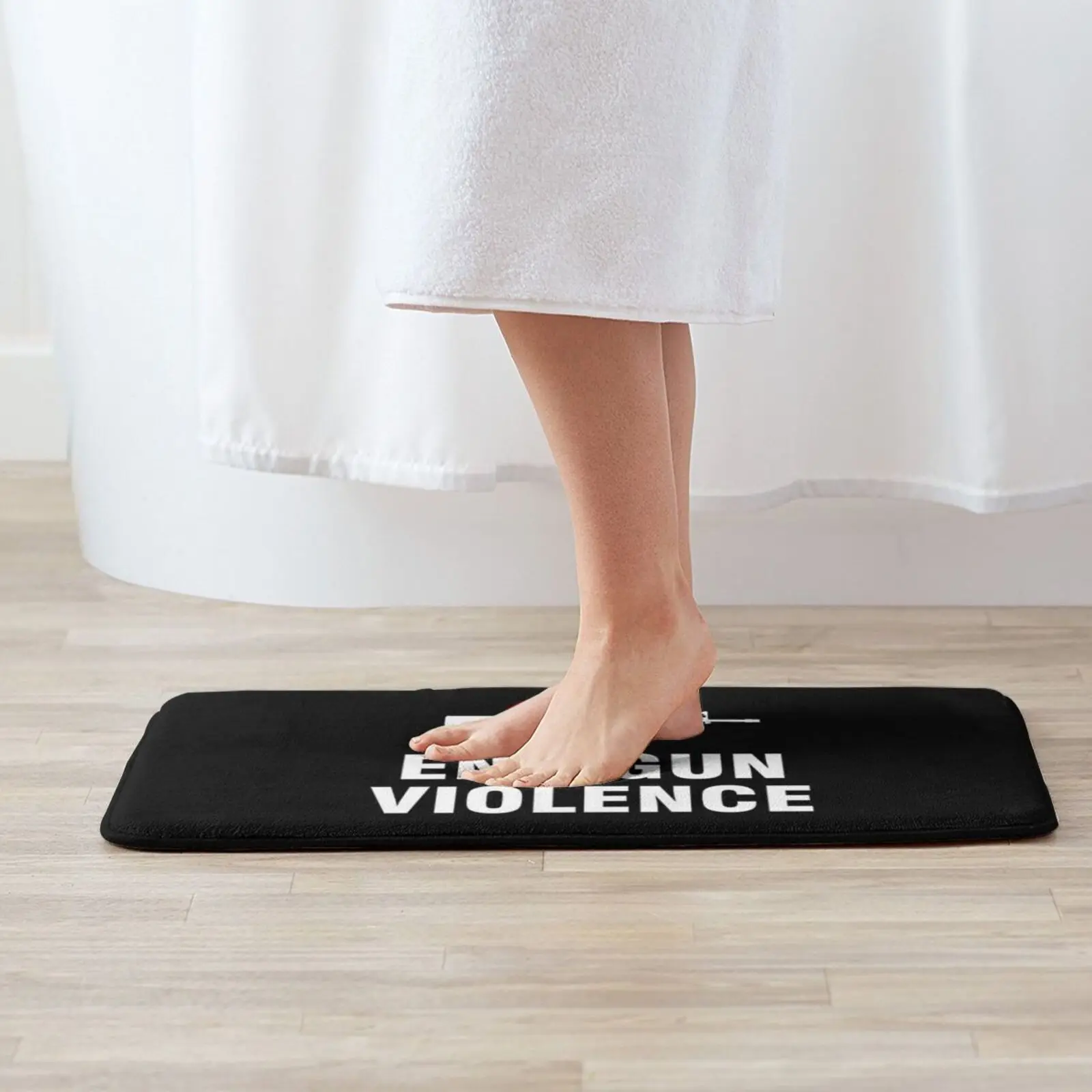 End Gun Violence Carpet Mat Rug Cushion Soft Non-Slip March For Our Lives End Gun Violence March End The Violence Stop