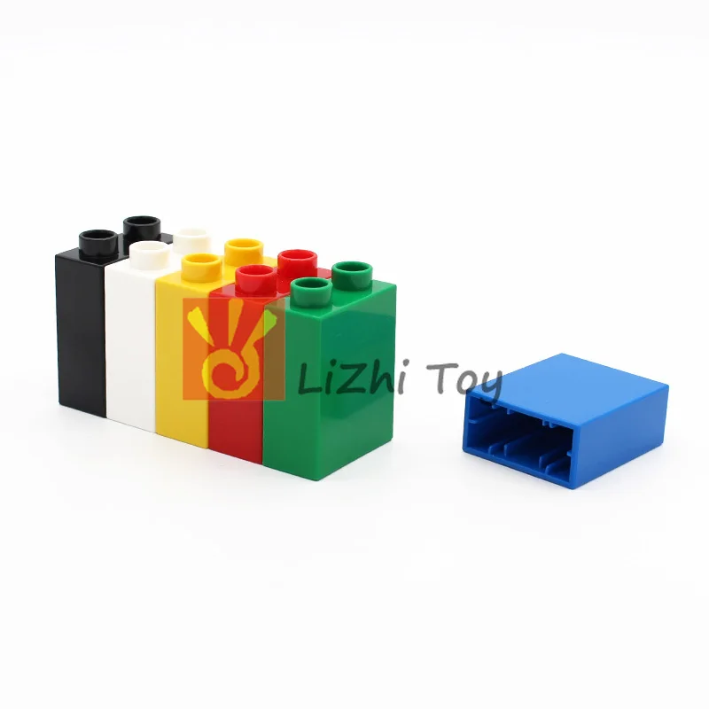 

MOC Large Building Block 4066 Big Size Brick 1x2x2 Without Bottom Tube Bricks Assembled Accessories Bulk Part for Children Toy