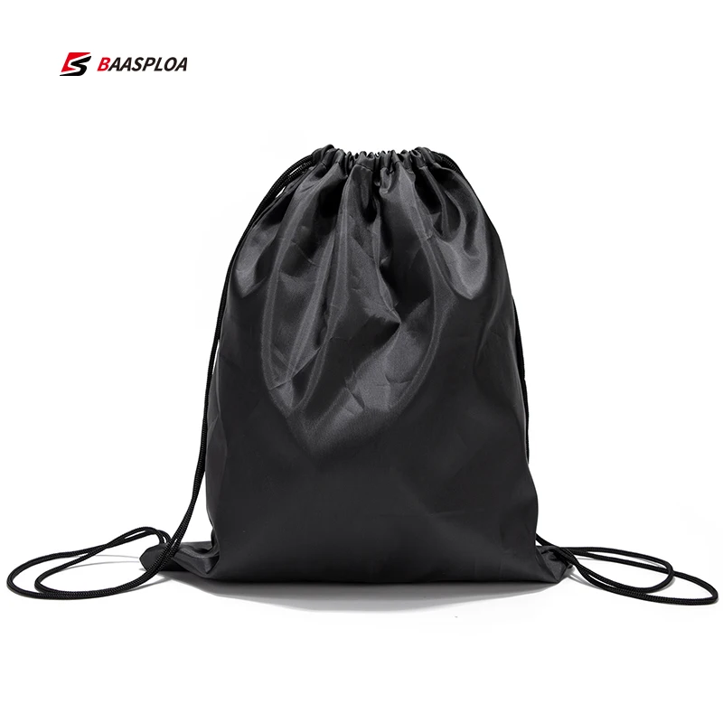 Zaino con coulisse Borsa con cordino impermeabile Zaino sportivo Sacco fitness per uomo Donna Baasploa Accessori sportivi pieghevoli