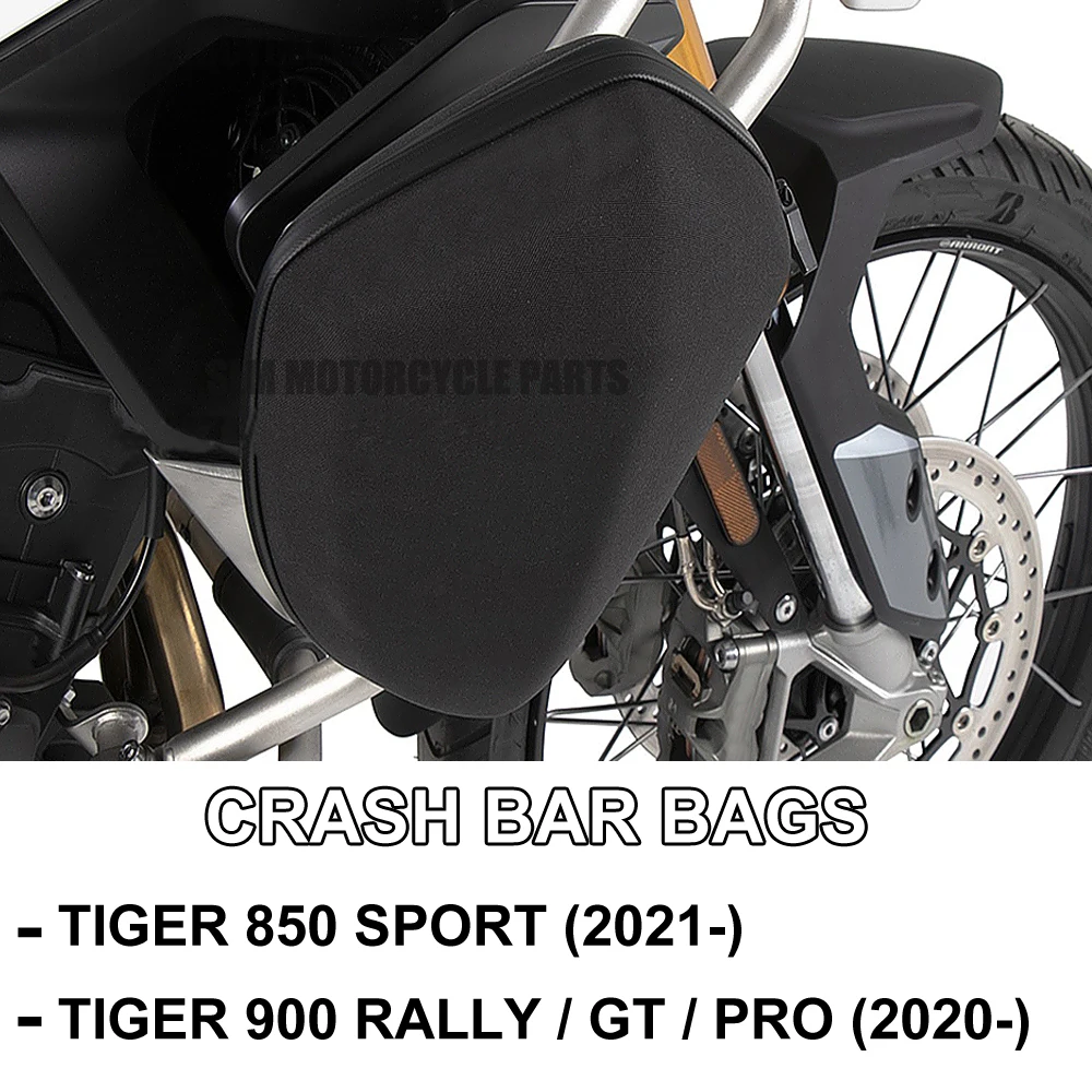 2020 2021 FOR TIGER 900 RALLY/GT/PRO Motorcycle Crash Bar Bags TIGER 850 SPORT 2021 Frame Storage Package