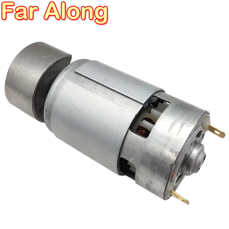 High Power 60W 12V 24V DC Vibration Motor Strong Vibration High Speed 4000 To 8000RPM Electric Motor Use For Massage Equipment