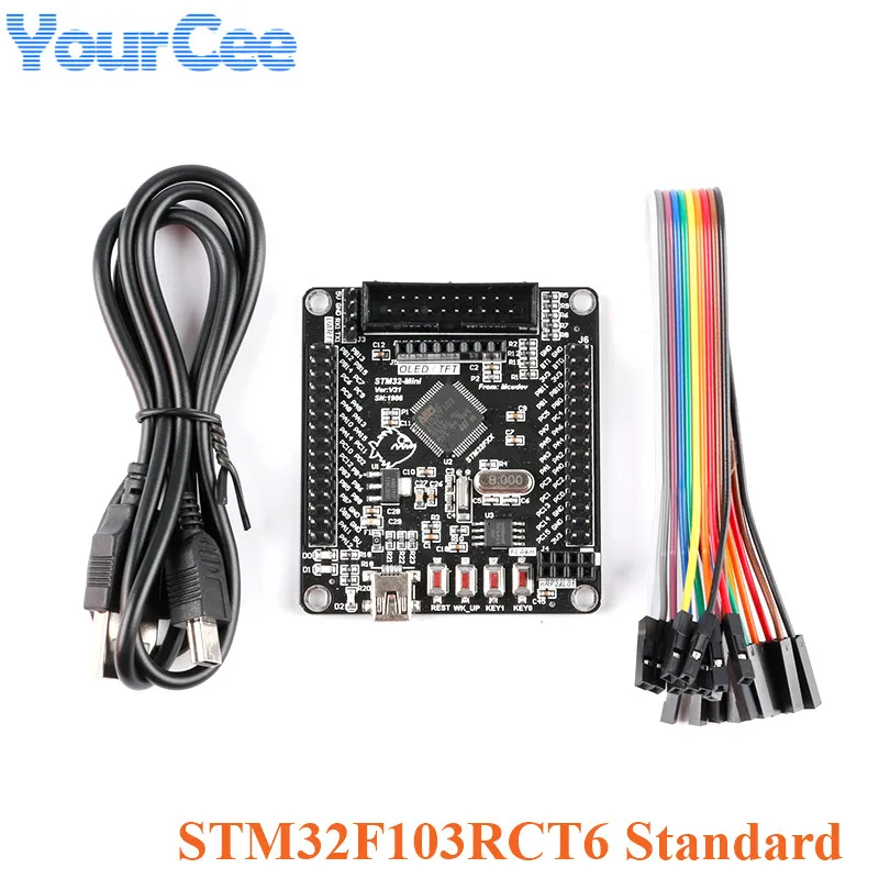 STM32F103RCT6 Development Board Module Standard STM32 ARM Embedded System Core Board Learning Board One-key Serial Download