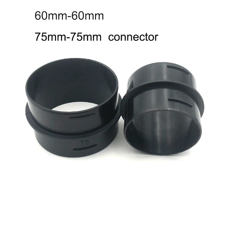 75mm-75mm 60mm-60mm Ducting Pipe Hose Tube Connector For 2KW 5KW Diesel Air Parking Heater For Webasto Eberspacher