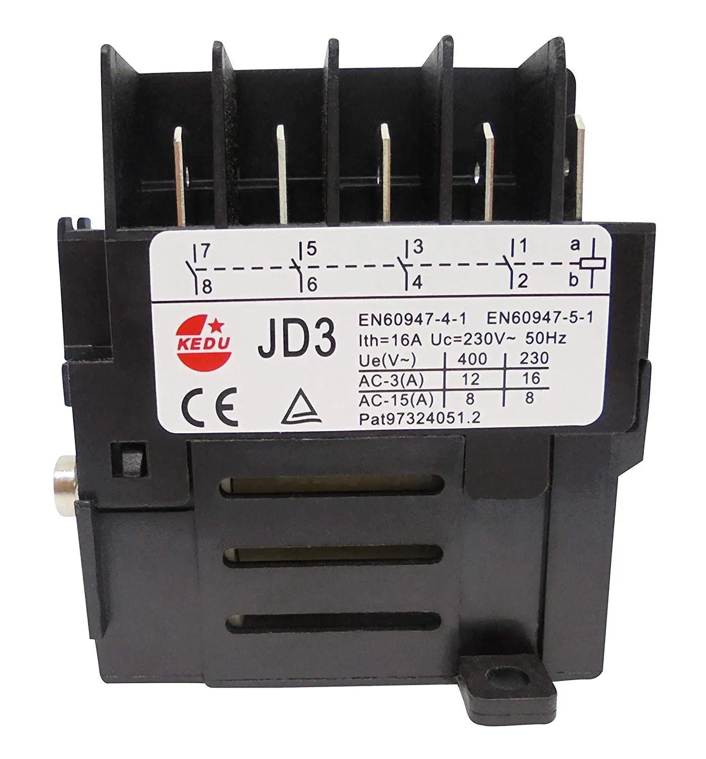 KEDU JD3 16A 230V 10Pins Switch Relay for Electric Power Tools Overload Protection Relays