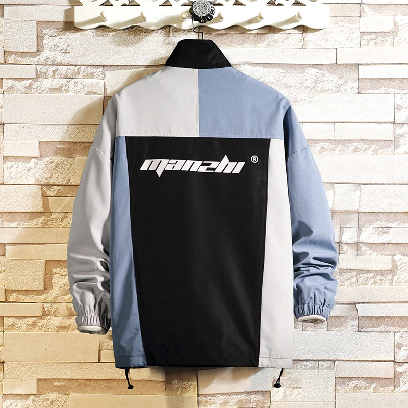 2021 männer Mode Jacken Hüte Männlichen Mantel Windbreaker Casual Patchwork Klassische Winddicht Langarm Neue Business Hombre