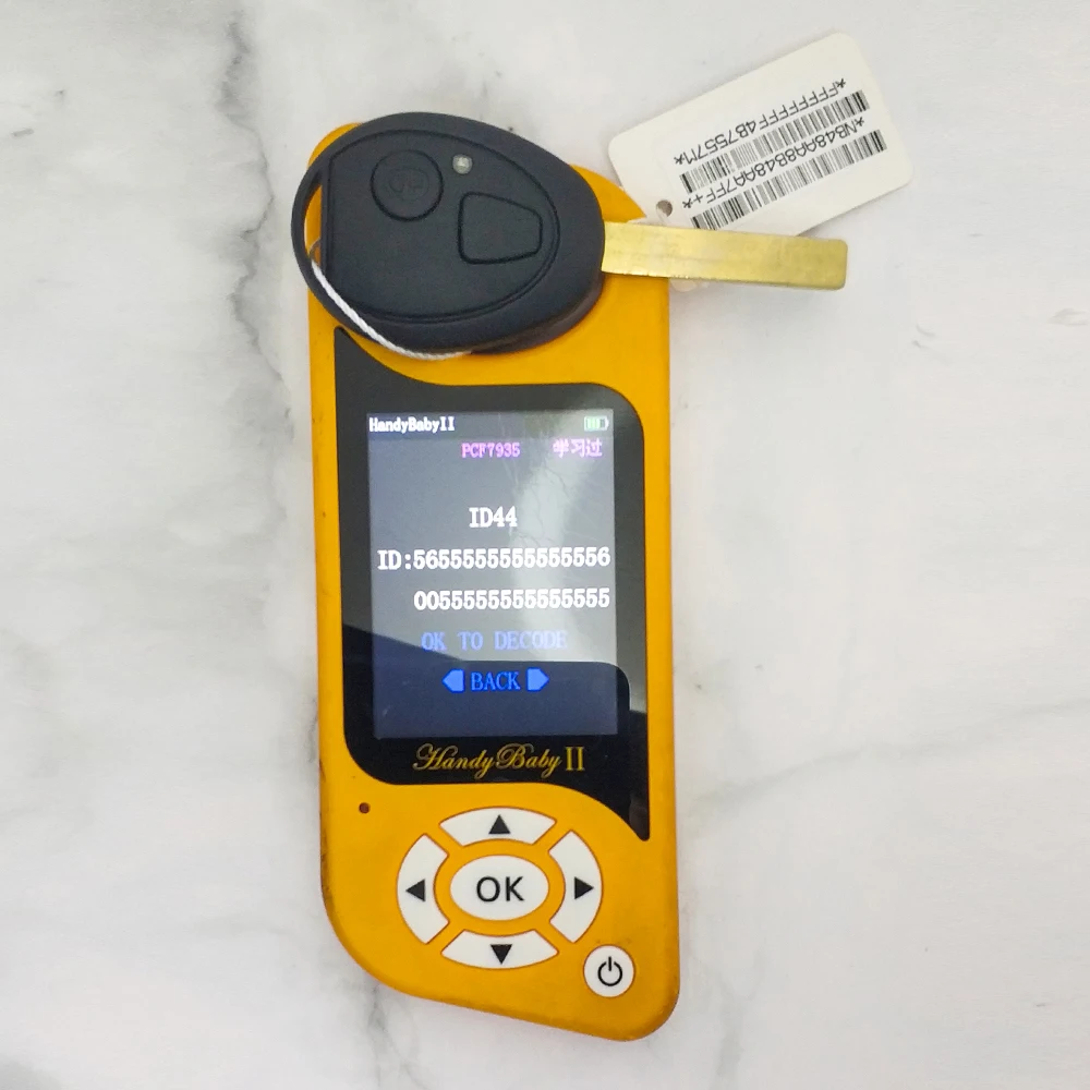 KEYECU 315MHz / 433MHz PCF7931AS 2 Button Remote Key Fob With Code for 2002 2003 2004 2005 Mini Cooper